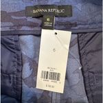 Banana Republic NWT 5” Blue Camo Silky Chino Style Shorts Photo 1