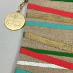 Arbonne Multicolor Wristlet Clutch Pouch Green Photo 1