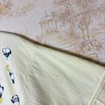 Vintage 80s 90s Zitrone light yellow panda all over print cute Kawaii tee Size L Photo 5