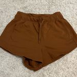 Lululemon Brown Inner Glow Shorts Size 4 Photo 1