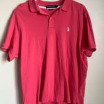 U.S. Polo Assn. Men’s Polo Coral Size Large Photo 0