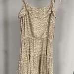 Girl and the Sun Leopard Print Sundress Size M Brown Size M Photo 3