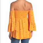 Free People  Lana Off the Shoulder Tunic M Photo 3