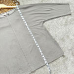 Chico's Chico’s Rib Jacquard Dolman Tee Textured Stripe 3/4 Sleeve Top Size 3 Photo 11