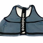New Balance Size XL Blue Racerback Spellout Bra Photo 2