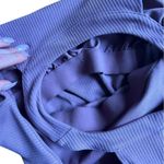 Alo Yoga Insight Ribbed Tank Top Mauve Woodrose Built in Soft Bra Size Small Photo 10