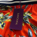 Lascana Tropical Print Culottes Sz.4 NWT Red Photo 5