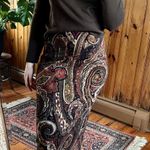 Briggs New York Vintage Paisley Maxi Skirt Photo 0