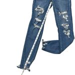 American Eagle  Highly Distressed Jegging Jeans High Rise Next Level Stre… Photo 4