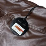 Aerie Offline By  Real Luxe Faux Leather Hi Rise Leggings Size XS Brown Neutral Photo 4