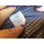 Riders By Lee  Plaid Button Shirt Tartan Women Size Small S Winter Button Up Photo 3