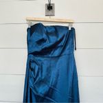 Elle Zeitoune Paulina Strapless Satin Gown Flawed Photo 1