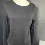 st. john's bay  Black Long Sleeve‎ Shirt Photo 3