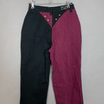 Vintage Western Ethics Jeans Vest Top Pants Country Maroon Black Women Two Tone Red Size undefined Photo 12