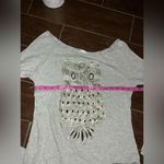 Timing heathered grey with metallic owl sz medium Photo 4