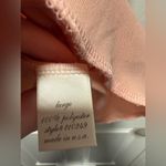 Source Unknown Boutique Plush Pink Floral Blouse Large Photo 4