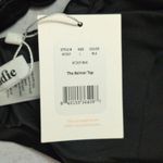 ANDIE Belmar Top Black Bikini Swimwear Bathing Suit Twisted V Neck Size L New Photo 9