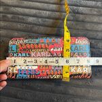 Karl Lagerfeld NWT  Multi Color Zipper Wallet Photo 5