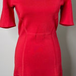 Yigal Azrouel red short knit body con mini dress‎ size medium Photo 0