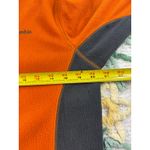 Columbia  Quarter Zip Fleece Pullover Jacket Women's Small‎ Orange Gray Photo 4