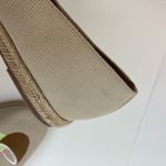 J Crew Beige Tan Tropical Embroidered Palm Tree Coconut Slip On Espadrilles Green Size 8 Photo 9