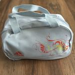 Adidas  Sky Blue Duffel with Red and Yellow Accents Photo 0