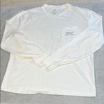 Ivory Ella  White Long Sleeve Shirt with Elephant Print sizeM.           order119 Photo 3