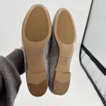 Margaux Womens Modern Classic Round Toe Ballet Flats Light Gray Suede Size 43 Photo 2