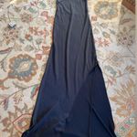 JLUXLABEL NWT:  Elegant Black Halter Maxi Dress with gold chain Photo 0