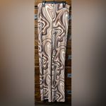 Amisu NWT!  Women's Printed Stretchy High Waisted Bell Bottom Boho Flare Pants Photo 1