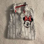 Disney women’s  button down sleep shirt size xs Photo 1