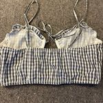 Urban Outfitters Black and White Gingham Women's Top Photo 1