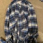 Flannel Blue Size XL Photo 0