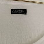 Lauren Moshi  white black chain graphic coco design tshirt sz XS Photo 4