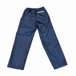 Nike Vintage 90s Unlined Windbreaker Track Pants Women's Medium Blue White Zip Photo 7