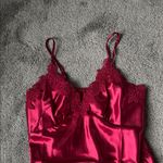 Red Satin Chemise SIZE XL Photo 1