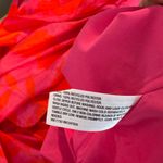 Kate Spade  X Target‎ Classic Rose Peplum 0 Red Pink Midi Dress Photo 6