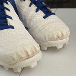 Under Armour  Clyde 2.0 Softball Blue and White Athletic Cleats Size 7 Photo 2