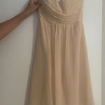Alfred Angelo strapless sweetheart neckline Bridesmaid dress in color Champagne Photo 6