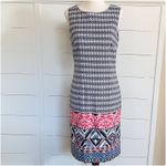 Mario Serrani Italy Geometric Sheath Dress 2 Aztec/Tribal print Photo 9