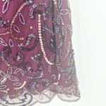 Miss Selfridge NEW Womens Party Evening Beaded Sequin Mini Dress Size 4 Purple Photo 5