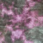 Topshop  Velvet Velveteen Velour Purple Tie Dye Crop Top Size Small 4-6 Photo 2