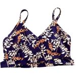 Fabletics  Tammie Purple Wrap Floral Low Impact Sports Bra XS Photo 2