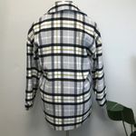 VERO MODA  Luna White Plaid Jacket - New! - Size Large Photo 3