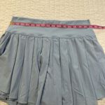 Aerie OFFLINE by  Pleated Tennis Skirt in Sky Blue Photo 8