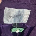 Jacqueline Ferrar vintage purple business casual 6 Blazer Photo 2