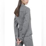 The Kooples  Wooly Houndstooth Button down Shirt Size FR 2/ 6/Medium US NWT Photo 6