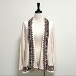 Lucky Brand  Embroidered Open Waterfall Cardigan Photo 1