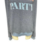 Wildfox Pizza Party Baggy Beach Jumper Sweater Blue Size Small Photo 2