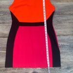 Jade Melody Tam Orange & Pink Colorblock Mini Dress S Photo 3
